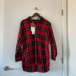 NWOT JW Anderson Uniqlo Flannel Shirt